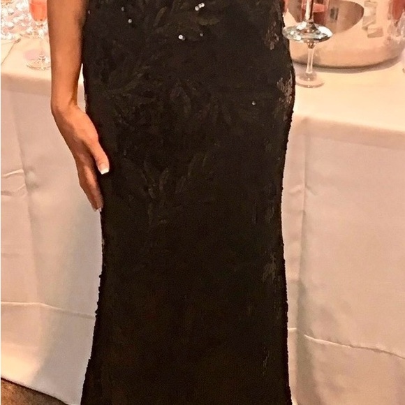 Calvin Klein Classic Sequin Gown - Picture 4 of 4